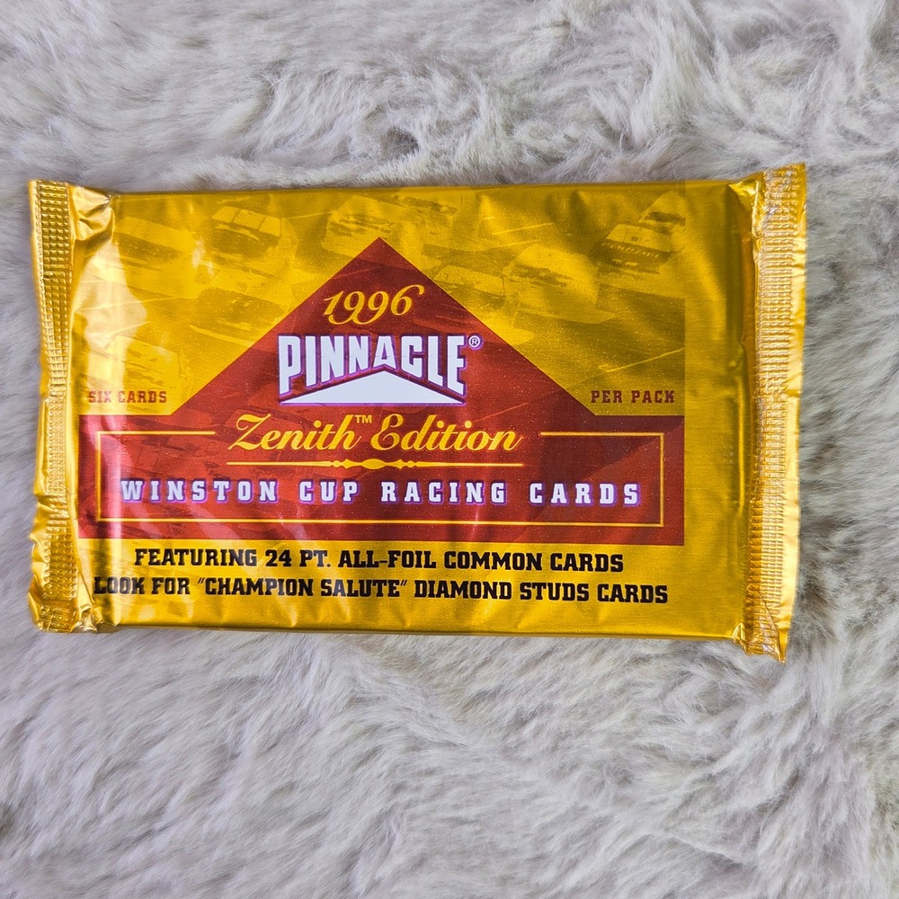 1996 Pinnacle Zenith Edition Winston Cup Racing Cards Unopened Pack NASCAR Foil